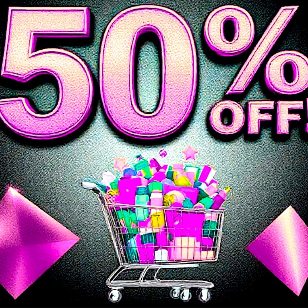 50% Off Your Entire Purchase- Exclusive Limited Time Offer 💵